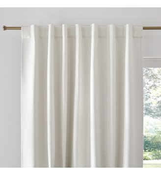Rideau occultant polyester recyclé Select - La Redoute Interieurs - Écru