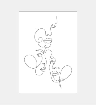 Poster   Daydream - Shatha Al Dafai - Poster & Frame - Multicolore
