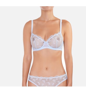 Soutien Gorge - Paradis - Huit - Bleu ciel