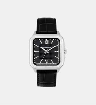 Montre Athos Noir XB3551XN\15 - Louis Pion - Argenté