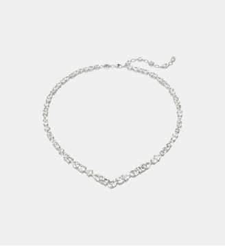 Collier Mesmera, Métal rhodié - Swarovski - Silver