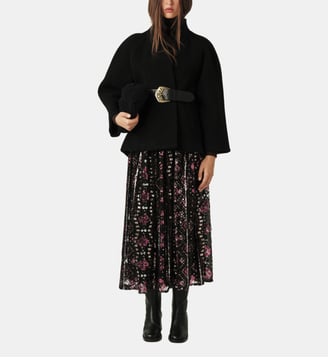 Cape Hini en laine  - Ba&sh - Noir