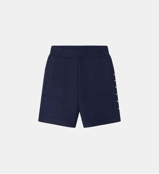 Short Sweat Coupe Regular Avec Logo - Hackett London - Navy