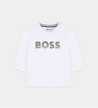 T-shirts à manches longues - BOSS Kidswear - Blanc