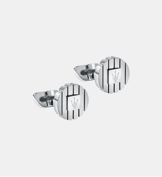 Boutons de manchettes ICONIC - Maserati - Acier inoxydable