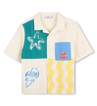 Chemise en popeline Kids Around