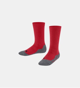 Chaussettes Active Warm Laine - Falke - Rouge a lèvres