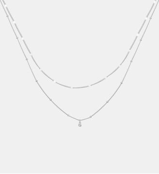 Collier États d'Âme en Argent - La Garçonne Diamant - Argent