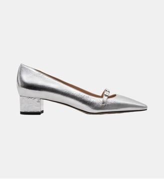 Antonio - Babies En Cuir Nappa Souple Argent - Parallèle - Argent
