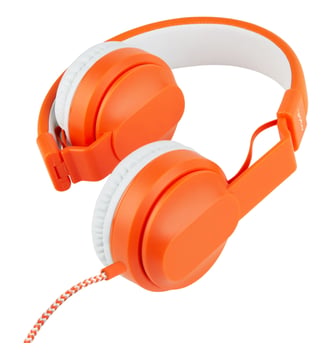 Casque audio orange - YOTO - Orange