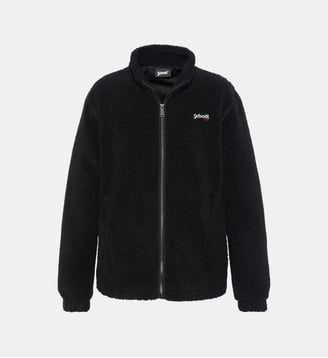 Polaire zippée sherpa - Schott - Noir