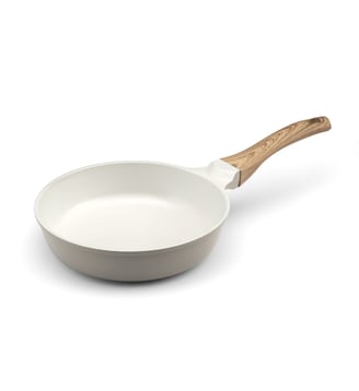 Mythic - Poêle 20 cm avec revêtement en céramique blanche Cuisinox