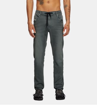 Regular Regular Waist 2032 D-Krooley Joggjeans® - Diesel - Gris