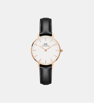 Montre Petite Blanc DW00100230 - Daniel Wellington - Doré rosé