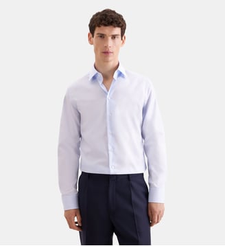 Chemise d'affaires 1/1 X-Slim Col Kent - Seidensticker - Bleu