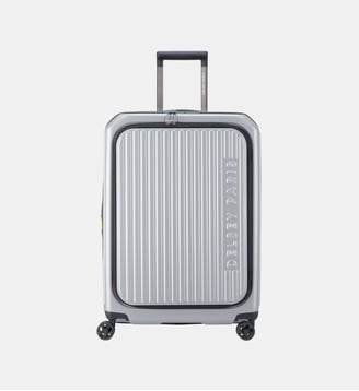 Valise rigide SECURITIME ZIP 4RR 65 cm - Delsey Paris - Argent