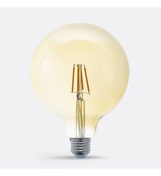 Ampoule globe ambre Ø12 cm - La Redoute Interieurs - Ambre