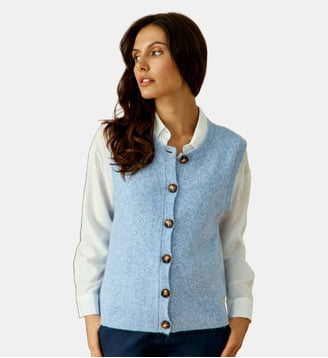 Gilet col rond uni MORINI La Petite Etoile