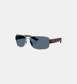 Lunettes de soleil Irrégulier PS B52S - Prada Linea Rossa - Ivoire foncé