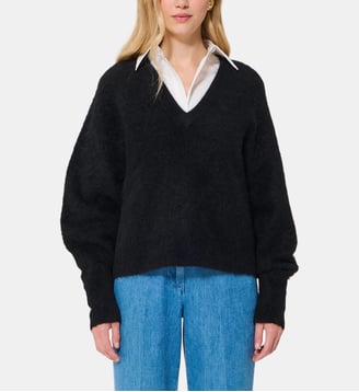 Pull Paz - Tara Jarmon - Noir