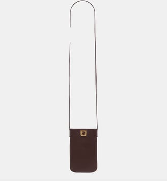 Porte téléphone en cuir - LADYPHONE - Gerard Darel - Marron