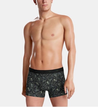 Boxer imprimé en Coton Lyocell - Impetus - Vert