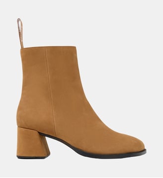 Bottines Kora cuir - Camper - Marron moyen