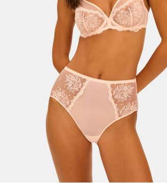 Culotte taille haute - Rose sakura Simone Pérèle