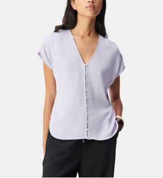 Top réversible devant /dos - Ikks - Lilas