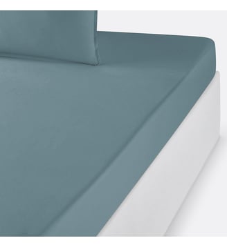 Drap housse enfant uni percale de coton biologique La Redoute Interieurs