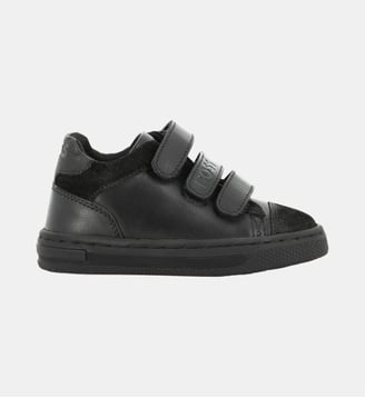 Baskets basses à scratch - BOSS Kidswear - Black