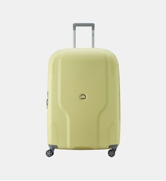 Valise rigide CLAVEL 4RR 76 cm - Delsey Paris - Jaune pâle
