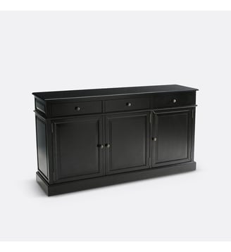 Vaisselier 3 portes - La Redoute Interieurs - Noir