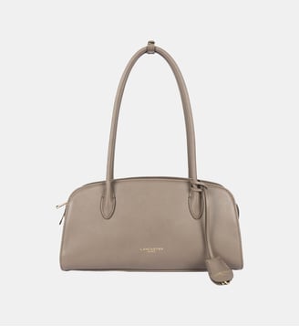 Sac rectangle Mademoiselle Bonnie en cuir - Lancaster - Sable foncé