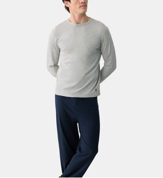 T-shirt à manches longues en coton Le Slip Francais