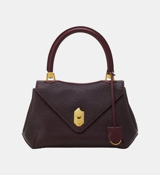Sac Le Confident By Lanvin En Cuir - Lanvin - Rouge bordeaux