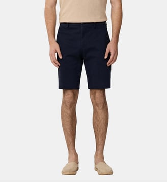Short Sanderson Chino Coupe Ajustée - Hackett London - Navy
