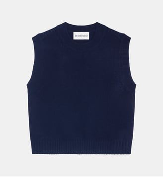 Pull sans manches Lisette - Bompard - Marine