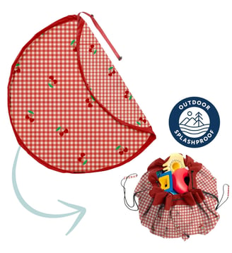 Sac à jouets 2 en 1 Noomad Outdoor - Play&Go - Rouge