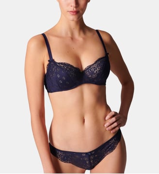 Soutien-gorge armatures - Minuit - Simone Pérèle - Bleu