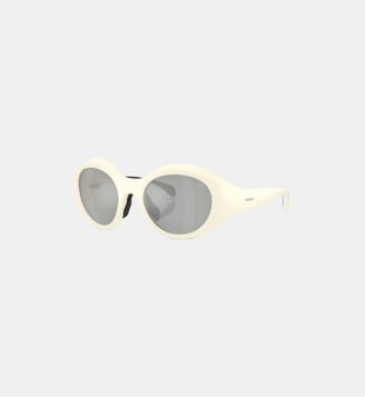 Lunettes de soleil Rond Futuro - Moncler - Beurre mat
