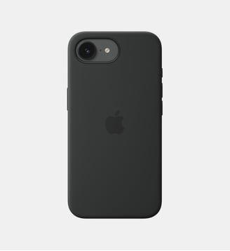 Coque iPhone 17e silicone Magsafe noir - Apple - Noir
