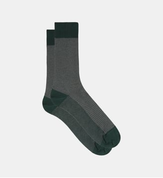 Chaussettes hautes La Mode - Dim - Vert foncé