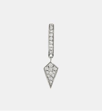 Boucle d'oreille Stairway diamants et argent - Statement - Argent