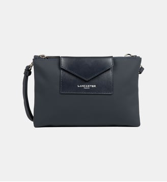 Double pochette Storm KBA en toile enduite - Lancaster - Bleu foncé
