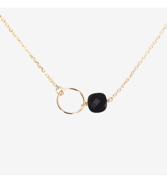 Collier doré amethyste - FIDJI Caroline Najman
