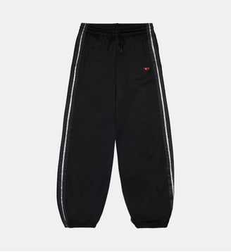 Pantalon en molleton avec logo - Diesel Kids - Noir