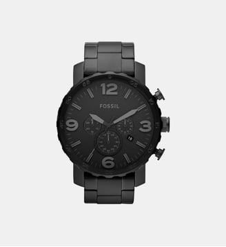 Montre Nate Noir JR1401 - Fossil - Noir
