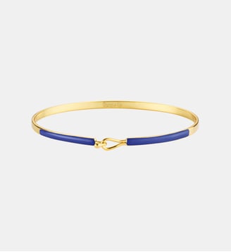 Bracelet fermoir en goutte - Bangle Up - Bleu navy et navy blue