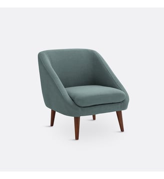Fauteuil polyester - La Redoute Interieurs - Eucalyptus